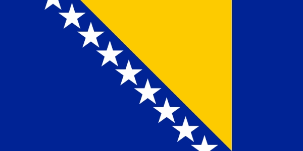 Flaga Bośnii i Hercegowiny