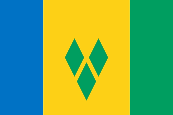 Flaga Saint Vincent i Grenadyn